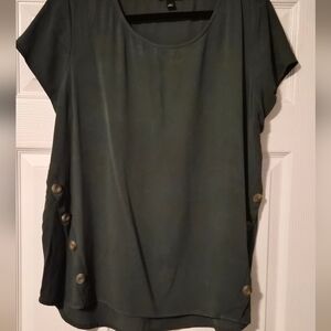 Elegant Olive Women's Blouse
